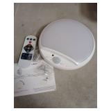 GONDSILY Rechargeable Motion Sensor Ceiling Light with Remote,Battery Powered Wireless Shower Lights,7.5in 600LM,10000mAh Battery Operated Ceiling Closet Light for Kitchen, Closet, Bathroom, Hallway -