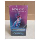 Loop Lasso NANO - The Original Glow-in-The-Dark String Shooter Toy - Built-in UV Blacklight - Safe Fun Adult & Kids Rope Launcher Gift - Viral Fidget Toy Gadget - Music Festival Rave Dance Accessory -