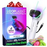 Loop Lasso NANO - The Original Glow-in-The-Dark String Shooter Toy - Built-in UV Blacklight - Safe Fun Adult & Kids Rope Launcher Gift - Viral Fidget Toy Gadget - Music Festival Rave Dance Accessory -