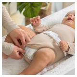 Ingenuity Contoured Changing Pad Includes Waterproof Changing Liner and Safety Fastening Strap with Quick-Release Buckle - Retail: $19