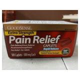 Rapid Release Pain Relief, Acetaminophen Caplets 500 mg, Extra Strength Pain  EXP: 10/2025