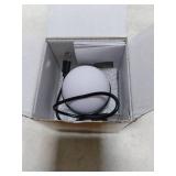 Wiwreenm Mini Disco Ball Light,Rechargeable Party Lights,Sound Activated Strobe DJ Light,Portable Battery Operated,Night Lights Projector for Kids,Halloween,Disco Decoration for Car/Parties