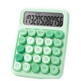 Mr. Pen- Mechanical Switch Calculator, 12 Digits, Large LCD Display, Green Calculator Big Buttons