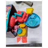 WeeHomm 4 in 1 Color Dough Set Kitchen Creations with Ice Cream/Cake/Noodle/Hamburger Maker Machine, Arts Crafts Play Food Toys Tools Kit for Boys Girls Kids Toddlers Ages 3+ , 24 Dough