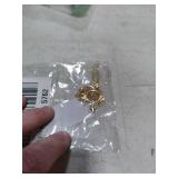 CANEVINKA 18k Gold Plated Flat High Polish Sun Hoop Pendant Beads Station Necklace Flake Gold Sunshine Pendant Satellite Chain Necklace for Women