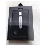 SPOTMINDERS Mens Valentines Day Gifts for Him Apple MFi Certified Credit Card Wallet Tracker PRO (iOS Only) 0.07in Works with Apple Find My Rechargeable Tracking Card IP68 Slim Passport Item Finder