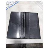 Carbon Fiber Pattern Bi-fold Wallet