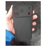 Vooii Magnetic for iPhone 17 Pro Max Case, Compatible with Magsafe (Premium Liquid Silicone) (Integrated Camera Control Button) Full Body Protective Anti-Scratch Microfiber Lining 6.9 inch, Black