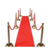 Red Carpet Runner for Party, 2 x 15 ft, Non-Woven Polyester Fabric Aisle Runner for Wedding Ceremony, Hollywood Red Carpet for VIP Awards Night Theme Party Decorations