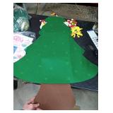 Fayoo DIY Felt Christmas Tree for Toddlers, Montessori Xmas Gift for Kids Wall Hanging Decorations Educational Art with Ornaments