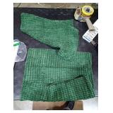 MIULEE Pack of 2 Pillow Covers 18x18 Inch Granules Soft Corduroy Christmas Decorative Throw Pillow Covers for Couch Cushion Sofa Bedroom Living Room, Dark Green