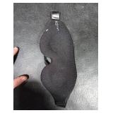 MZOO Luxury Sleep Eye Mask for Side Sleeper Men Women, Zero Eye Pressure 3D Sleeping Mask,  Black MASK ONLY