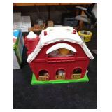 SpringFlower Toddler Toys for 1 2 3 Years Old Boys and Girls, Big Barn Toy with Farm Animal,Educational Montessori Toys, Farm Pretend Playset Toy, Christmas Birthday Gift for Toddler Baby Boys Girls