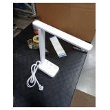 One Beat Desk Lamp with 6 Outlets 4 USB Ports(2 USB-C),Eye Protection Table Lamp Power Strip with 4 Color Modes 5 Brightness Touch LED Desk Lamps for Home Office College Dorm Room Essentials(White