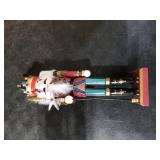 Karenhi 12 Inch Christmas Wooden Nutcracker 12 Inch Traditional Nutcracker Festive Decor for Xmas Party Shelves and Tables