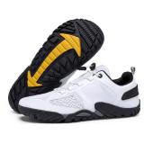 Alibress Water Shoes for Women Men Quick Dry Non Slip Hiking Water Barefoot Shoes Outdoor Black White Size Men 10