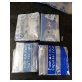 Spacesaver Premium Vacuum Storage Bags. 80% More Storage! Hand-Pump for Travel! Double-Zip Seal and Triple Seal Turbo-Valve for Max Space Saving.