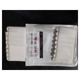 Gisde Medium Picture Hanging Strips Heavy Duty, 20-Pairs(40 Strips) Sticky Picture Hangers for Walls No Damage Wall Picture Hangers Without Nails Refill Adhesive Poster Strips