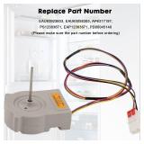 EAU63923603 EAU65058305 Refrigerator Evaporator Fan Motor Compatible with LG Kenmore Refrigerator Freezer Replace PS12383671 PD00045140 EAU63923606