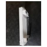 zoocatia Small Wood Tray Pedestal Stand Farmhouse Bathroom Decor Decorative Wooden Riser Kitchen Soap Dish Holder for Vanity, Counter, Sink, White