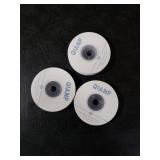 QIANF Purple Double Face Satin Ribbon 3/8 Inch x 45 Yards Lavender Fabric Ribbon for Gift Wrapping, Flower Bouquets, Hair Bows Making, Wedding Decoration, Invitation Cards, Christmas (3 Rolls *15Yd)