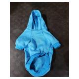 Idepet Pet Dog Hoodies Dog Clothes for Small Dogs Vest Chihuahua Clothes Warm Coat Jacket Autumn Puppy Outfits Cats Dogs Clothing(M,Dark Blue)