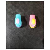 2 Pack Mini Portable Handheld Heat Vacuum Sealer Bag Sealer Mini Sealing Machine Hand Pressure Heat Sealing Machine Handheld Plastic Bag Sealer for Plastic Bags Storage (Random Color)