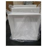 PecMuikee Buffet Risers, Food Risers for Buffet Table, Display Stand Shelf for Catering Dessert Collectibles Jewelry Figures Show, Acrylic Cube Display Nesting Risers with Hollow Bottoms 3PCS