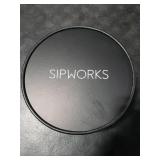 Sipworks Stainless Steel Dog Bowl 32oz Weighted Metal Food and Water Bowls for Dogs and Cats with Non-Slip Base - Pet Bowls for All Breeds Sizes for Travel & Outdoor Play - Steel