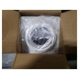 Dryer Vent Hose Connector Kit, Dryer Vent Wall Plate with Hose(4 inch 8 feet), Dryer Duct Connector with Quick Connect & Disconnect, Covers Area 7inch x 7inch, Fits 4 Inch, for Dryer Washer Bathroom