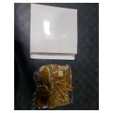 Glitinsel Khaki 24 Pcs Velvet Bows Christmas Tree Ornaments Valentines Day Bows Decoration for Garland Home Coquette Wedding Decor (5 x 7 Inch,Width of 1)