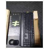 seenda Wireless Bluetooth Keyboard and Mouse Combo, COE200 Ergonomic Wireless Keyboard Mouse with Wrist Rest, Multi-Device Connection, Full-Size, Compatible for Computer/Laptop/Mac/MacBook, Black