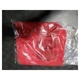 AVOIN colorlife Christmas Tree Red Throw Pillow Covers Set of 2, 18 x 18 Inch Soft Plush Faux Fur Jacquard Festivals Winter Cushion Case Decoration for Sofa Couch. ZIPPERS WORK.