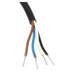 uxcell M12 Female Straight 4 Pin Connector Aviation Socket Electrical Cable 2M