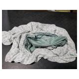 Baby Bassinet Sheets 4 Pack Fit for Jimglo 3 in 1, Airclub, Mika Micky Bedside Sleeper, LovliTod Baby, Newton, Ezebaby, Besrey and Bellababy Bassinet, Ultra Soft & Skin-Friendly, Green