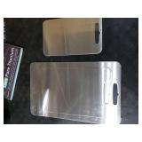 APMRQIB Titanium Cutting Boards for Kitchen,100% Pure Titanium Cutting Board Set of 3, Double Sided Non Toxic Cutting Board, Hygiene Durable Dishwash