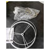 Tall Drum Lamp Shades Set of 2, 10Top x10 Bottom x 13High, Beige Lampshade for Table Lamp Floor Lamp, Replacement Lampshades Natural Linen Handcrafted, Spider, Harp Holders Included, Easy Assembly