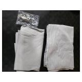 Simplebrand 100% Blackout Curtain Liner for Living Room, Thermal Insulated Blackout Liners for 84 Inch Behind Curtains, 2 Liners Per Set with 14 Pieces Rings, Each 40 W x 80 L, Greyish White