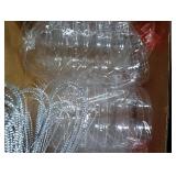 Sratte 24 Pcs Christmas Fillable Ornaments Ball Clear Plastic Ornaments DIY Craft Ball for Christmas Wedding Xmas Holiday Party Tree Decor Home(Clear,1.97 Inch)