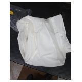 River Dream No Hook Slub Textured Shower Curtain with Snap-in PEVA Liner Set - 71 x 74(72), Hotel Style with See Through Top Window, Fabric Outer Curtain & Waterproof Inner Liner, White, 71x74