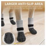 SCENEREAL Dog Socks to Prevent Licking Paws for Hardwood Floors Anti Slip, Dog Grippy Socks Shoes for Senior Small to Large Dogs, Dog Boots & Paw Protectors for Hot/Cold Scratching Pavement