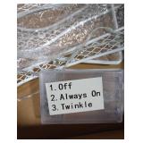 [3-Piece Reindeer Christmas Decorations Outdoor] 2D Lighted Deer Family with 260 LED Light. Durable Yard Lawn Holiday Decor, Outdoor Lighted Holiday Display for Yard Lawn Garden-White