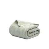 Salt Earth 100% Cotton Throw Blanket, Queen, 90X92 Waffle Throws for Home, Bedrooms, Outdoor & Office Couch, Cozy Room Decor Blankets, Christmas Blankets and Throws (Sea Foam)