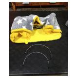 Avont Guinea Pig Hideout Tunnel, Hideaway Play Tube Toys Mat for Small Animal Dwarf Rabbits Chinchillas Hamsters Hedgehogs Ferrets Bearded Dragons and Rats -Star