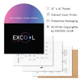 EXCOOL CLUB Laundry Room Decor - 12x16 Decor for Laundry Room Accessories, Symbol Wall Art Prints, Symbols Guide Pictures