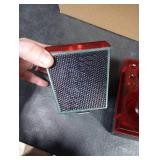 ChunHee Solar Outdoor Motion Sensor Alarm with Dog Barking Gunshot Sound, Support Recording and Adjustable Volume, 130db Loud Noise Maker 3 Work Modes Strobe Light for Home, Villa, Farm, Barn (2pack)