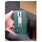 ChunHee Solar Outdoor Motion Sensor Alarm with Dog Barking Gunshot Sound, Support Recording and Adjustable Volume, 130db Loud Noise Maker 3 Work Modes Strobe Light for Home, Villa, Farm, Barn (2pack)