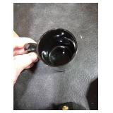 Mixpresso Black 3 Cup Moka Pot Cuban Coffee Maker, Moka Pot for Gas, Electric Stove Top, Classic Italian Coffee Maker, Stovetop Espresso Maker, Camping Pot Makes 3 Espresso Cup 5 Oz - Mug 4.4 Oz