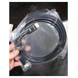 Snowkids 8K Certified HDMI 2.1 Cable 10 ft, Non-Slip Nylon Braided, 48Gbps Ultra High-Speed HDMI Cables Cord, 10K 8K@60Hz, 4K@120Hz Compatible for TV/PS-5/X-box/Projector/Sound System & More