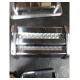 ISILER Pasta Maker, 9 Adjustable Thickness Settings 2 in 1 Pasta Machine with Rollers and Cutter, Noodle Maker for Dumpling Skin, Spaghetti, Fettuccini, Lasagna